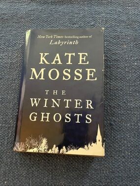 The Winter Ghosts Hardcover Book - Navy